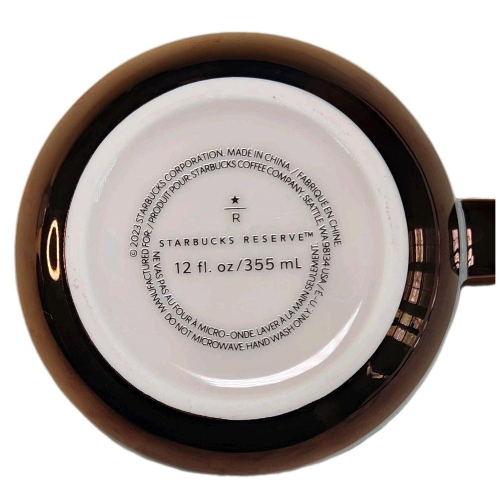 STARBUCKS Reserve Roastery Seattle 12oz Mug 2023 Pikes Street Exclusive - Picture 4 of 6